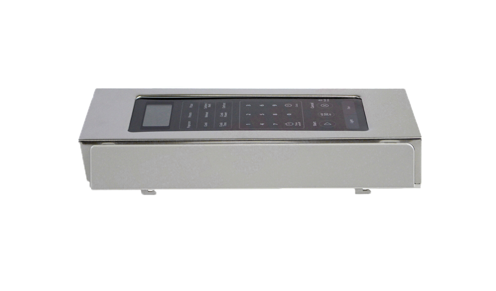 W10443378 - Genuine OEM Whirlpool Microwave Control Panel Assembly, Stainless